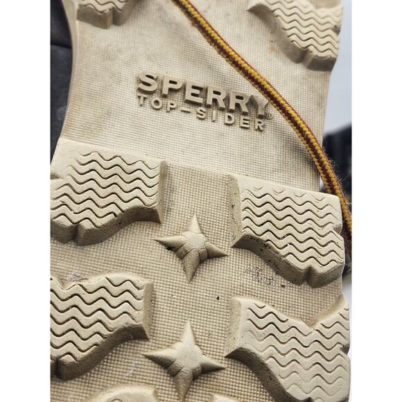 Sperry Top Sider Shoes Boot Mens 13M Non Marking Leather High Top Ankle Nautical - Picture 13 of 16